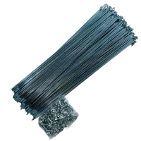 Спиця 248 мм 2 мм з ніпелем Shunfeng 144 шт