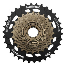 Тріскачка 7 швидкостей Mega-Range TZ500-7 14-34 Tourney Shimano