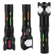 Фонарь NIGHT VISION FLUORESCENCE BL-2405-TG, 1x18650, power bank, индикация заряда, ЗУ Type-C, zoom