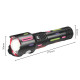 Фонарь NIGHT VISION FLUORESCENCE BL-2405-TG, 1x18650, power bank, индикация заряда, ЗУ Type-C, zoom