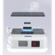 Ліхтар для дому DP-K7-100, 3х18650, солн. панель, power bank, ЗУ Type-C, крюк