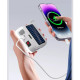 Ліхтар для дому DP-K7-100, 3х18650, солн. панель, power bank, ЗУ Type-C, крюк