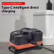 Фонарь налобный WH-0188-XPE+SMD(white+red), Motion Sensor, Li-Ion аккумулятор, ЗУ Type-C