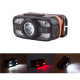 Фонарь налобный WH-0188-XPE+SMD(white+red), Motion Sensor, Li-Ion аккумулятор, ЗУ Type-C