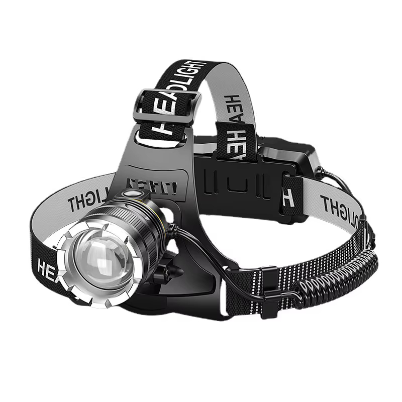 Ліхтар налобний A16-GT, Motion Sensor, IPX65, 2x18650, ЗУ Type-C, zoom, Box