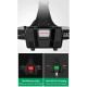 Ліхтар налобний A16-GT, Motion Sensor, IPX65, 2x18650, ЗУ Type-C, zoom, Box