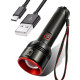 Ліхтар WS-5572-TG, 1x18650, ЗУ Type-C, zoom, Box