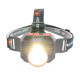 Ліхтар налобний 622-TG 15W, Li-Ion акумулятор, ЗУ Type-C, zoom, Box
