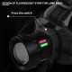 Ліхтар налобний NIGHT VISION FLUORESCENCE 8098-TG, IPX4, 2x18650, ЗУ Type-C, zoom, Box