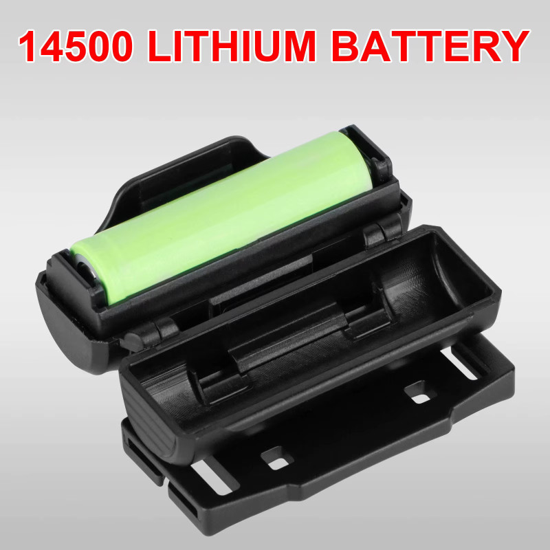 Ліхтар налобний 6670-COB(White)+SMD(Red), ЗУ Type-C, 1x14500, Box