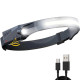 Ліхтар налобний BL-W689/5808А-LM+COB(white+red), Motion Sensor, Li-Ion аккум., ЗУ Type-C, Box