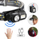 Ліхтар налобний T131-XPE+3SMD(red+green+blue+UV), Motion Sensor, Li-Ion акумулятор, магніт, кліпса, ЗУ Type-C, Box