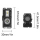 Ліхтар налобний T131-XPE+3SMD(red+green+blue+UV), Motion Sensor, Li-Ion акумулятор, магніт, кліпса, ЗУ Type-C, Box