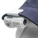 Ліхтар налобний T131-XPE+3SMD(red+green+blue+UV), Motion Sensor, Li-Ion акумулятор, магніт, кліпса, ЗУ Type-C, Box