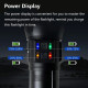 Фонарь NIGHT VISION FLUORESCENCE AK177-WHITE LASER LED PM60-TG, 8x18650 3.7V, power bank, ЗУ Type-C, zoom, 5 фильтров