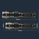 Фонарь NIGHT VISION FLUORESCENCE AK177-WHITE LASER LED PM60-TG, 8x18650 3.7V, power bank, ЗУ Type-C, zoom, 5 фильтров