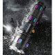 Фонарь NIGHT VISION FLUORESCENCE AK177-1 WHITE LASER LED PM60-TG, 4х18650, power bank, индикация заряда, ЗУ Type-C, zoom, 5 фильтров