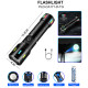 Ліхтар ручний NIGHT VISION FLUORESCENCE CA171-D 1 РЕЖИМ WHITE LASER LED PM10-TG, індикація заряду, 1x18650/3xAAA, ЗУ Type-C, zoom, Box