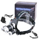 Ліхтар налобний Police 3000-T6+2XPE, 2x18650, signal light, ЗУ 220V/12V, Box