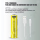 Акумулятор AA, LiitoKala USB-T36 1.5V, 2400mAh, ОРИГІНАЛ