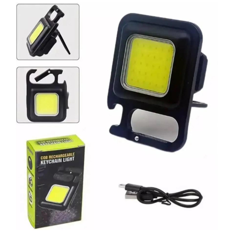 Ліхтар MULTIFUNCTIONAL BL-J031-COB , Li-Ion акумулятор, магніт, карабін, відкривалка, ЗУ Type-C