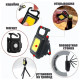 Ліхтар MULTIFUNCTIONAL BL-J031-COB , Li-Ion акумулятор, магніт, карабін, відкривалка, ЗУ Type-C