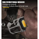 Ліхтар MULTIFUNCTIONAL 5138/KL-535-COB ULTRA(white+yellow+red), multitool, Li-Ion акумулятор, карабін, викрутка, ЗУ Type-C