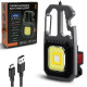 Ліхтар MULTIFUNCTIONAL 5138/KL-535-COB ULTRA(white+yellow+red), multitool, Li-Ion акумулятор, карабін, викрутка, ЗУ Type-C