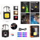 Ліхтар MULTIFUNCTIONAL 5138/KL-535-COB ULTRA(white+yellow+red), multitool, Li-Ion акумулятор, карабін, викрутка, ЗУ Type-C