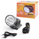 Ліхтар налобний Luxury 1898, 13LED, вбудований акумулятор, ЗУ 220V