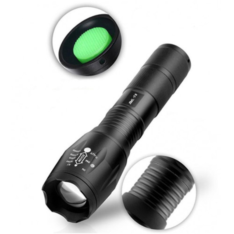 Ліхтар Police 1831-T6, 1х18650/3хААА, zoom, ЗУ USB, Box
