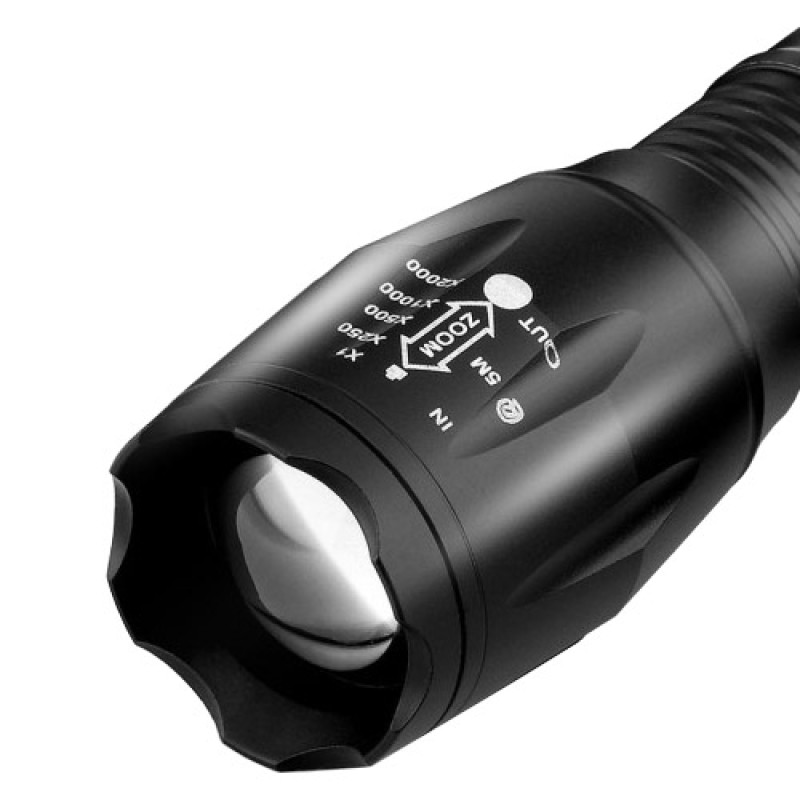 Ліхтар Police 1831-T6, 1х18650/3хААА, zoom, ЗУ USB, Box