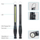 Ліхтар WORKLIGHT BL-821-COB, Li-Ion акумулятор, поворот 180 º +180 º, магніт, гак, ЗУ microUSB