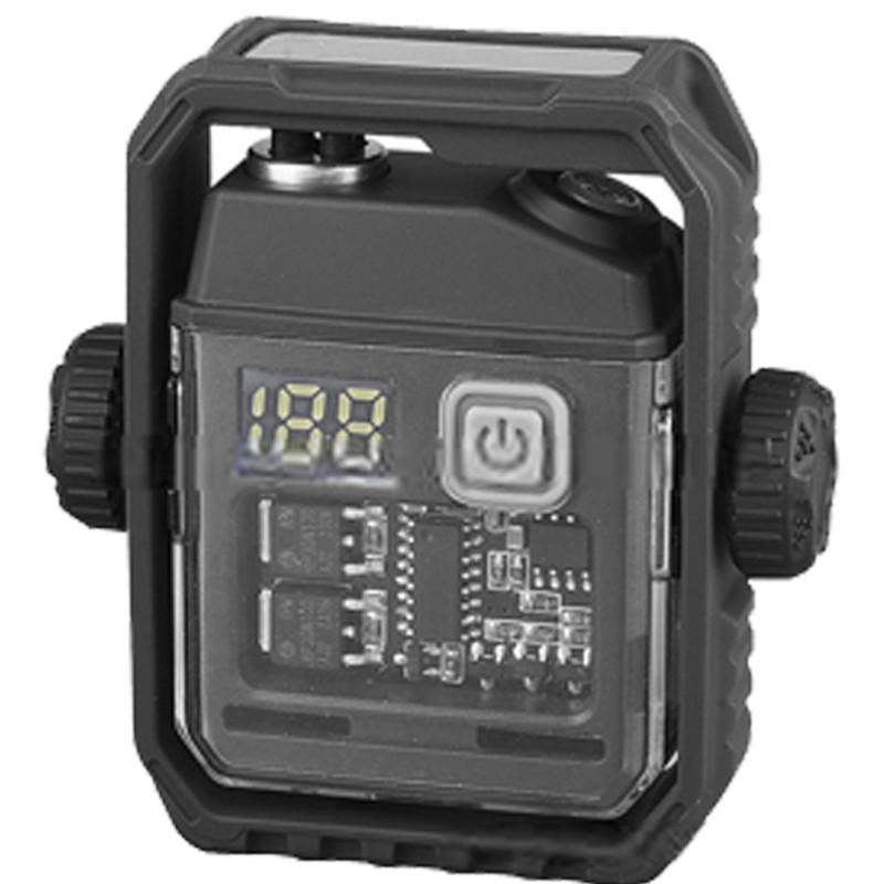 Ліхтар MULTIFUNCTIONAL D68-COB, Li-Ion акумулятора, індикація заряду, запальничка, ЗП Type-C, Box