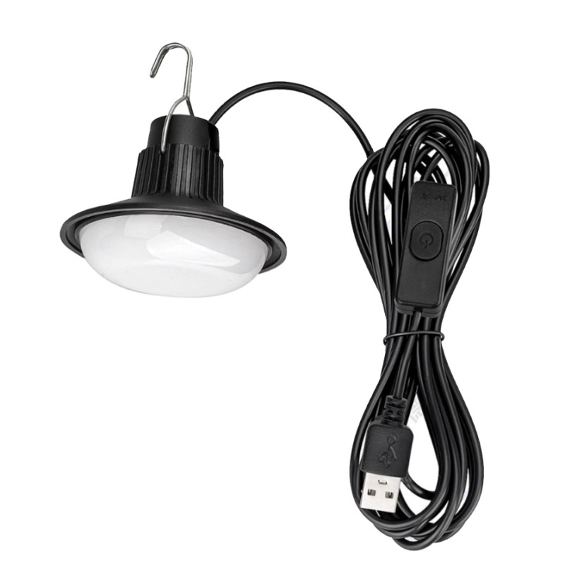 LED лампа 118L-19SMD, кабель 2.9 м, крюк, магніт, живлення від USB