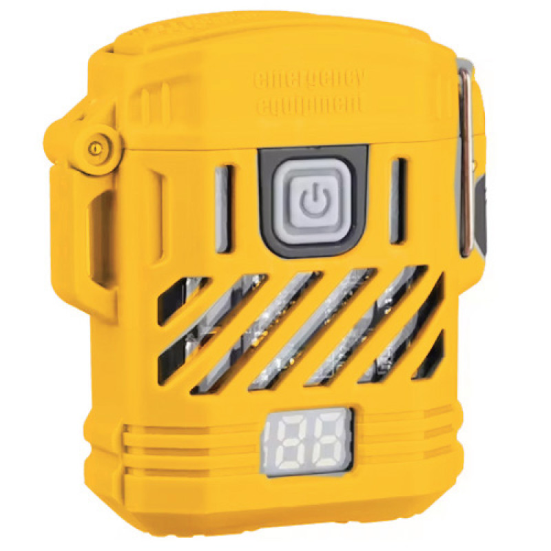 Ліхтар MULTIFUNCTIONAL D53-2LED, Li-Ion акумулятора, індикація заряду, запальничка, ЗП Type-C, Box