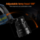 Ліхтар налобний BL-25CC-P360, 3x18650, Power Bank, ЗУ Type-C, zoom, Box