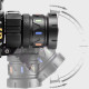 Фонарь налобный BL-T701D-TG, Motion Sensor, 3x18650, Power Bank, ЗУ Type-C, zoom, Box