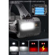 Фонарь налобный BL-T701D-TG, Motion Sensor, 3x18650, Power Bank, ЗУ Type-C, zoom, Box