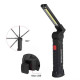 Ліхтар WORKLIGHT-W52-SMD+COB (white+red), Li-Ion акумулятор, поворот 180º+180º, магніт, затискач, гак, ЗУ microUSB
