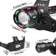 Ліхтар налобний NIGHT VISION FLUORESCENCE SY-8087 1 РЕЖИМ PM10-TG, 2x18650, signal light, ЗУ Type-C, zoom, Box