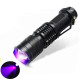 Ліхтар ручний K11-395UV, 1хАА, 1 режим, zoom, зажим