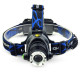 Ліхтар налобний PLD-V9-F-4XPE(RGB), 2x18650, ЗУ Type-C, zoom, Box