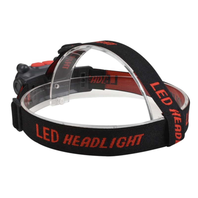 Ліхтар налобний BL-209-COB (white+red), Li-Ion акум., Waterproof, ЗУ Type-C