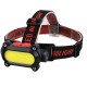 Ліхтар налобний BL-209-COB (white+red), Li-Ion акум., Waterproof, ЗУ Type-C